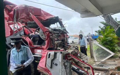 Speeding truck ploughs into house at Lusignan