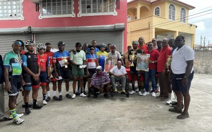 Briton John dominates Cheddi Jagan Memorial Cycling Race