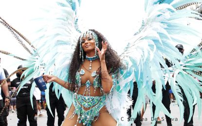 Ciara soaks up Trinidad’s culture during her Carnival debut