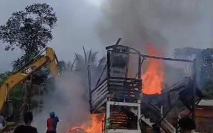 Fire destroys guest house at Puruni