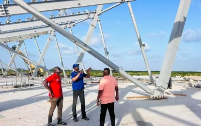 Minister Ramson pays site visit to Palmyra Stadium, as venue eyes year-end completion 