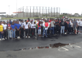 Players brave the weather in latest MCYS NSC Jagan Memorial Windball cricket