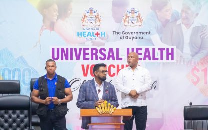 Govt. launches $10,000 Universal Healthcare Voucher for all citizens