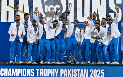 India win Champions Trophy