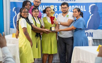 Zeeburg Secondary wins J.O.F Haynes Memorial Inter-Secondary Schools Debating Competition