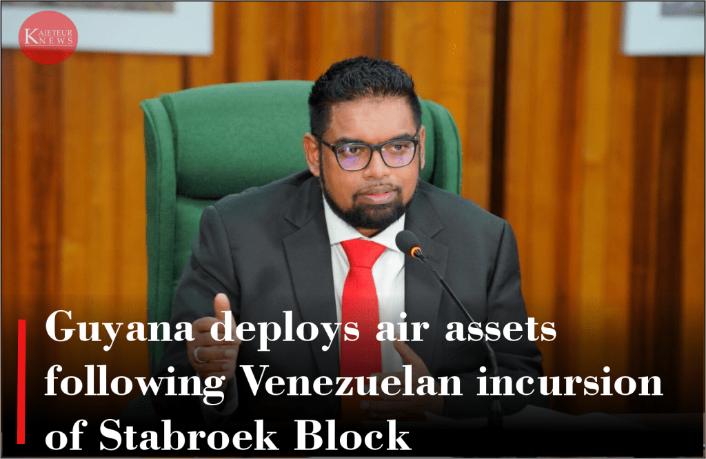 Venezuelan Coast Guards illegally enters Guyana's Stabroek Block, issues warning to FPSOS