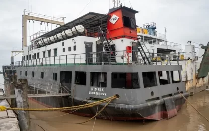 MV Kimbia returns to service after $75M overhaul