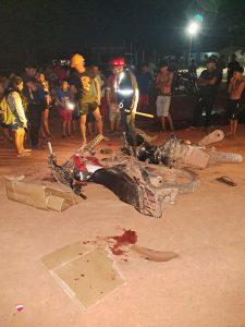One dead, two injured in Nappi motorcycle collision