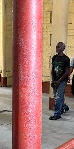 Vagrant sentenced to two years for simple larceny