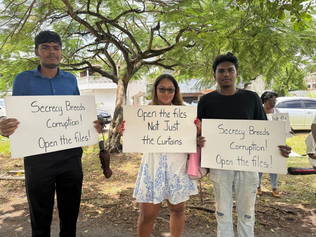 ‘If the President’s award means anything, he would terminate Ramson’- Protestors