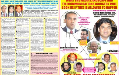 The Media & Telecommunication Heist of Guyana