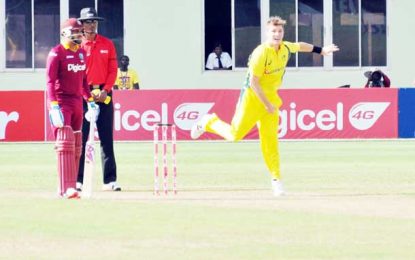 Aussies hammer Windies by 6 wickets at Providence