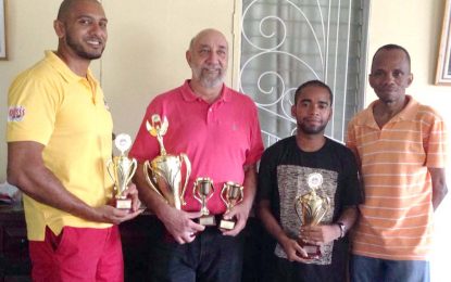 James Krakowsky carts off spoils in Insurance Brokers Guyana Ltd Open Scrabble