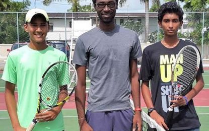 Downes/Panday cop GBTI Men’s Open Doubles title…Resaul captures Boy’s Open Singles crown