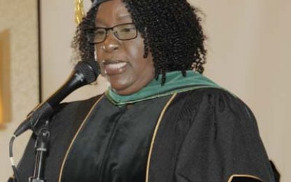 Minister Cummings delivers address to USAT Class of 2016