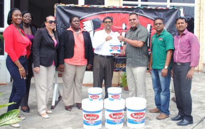 National Library benefits from paint donation