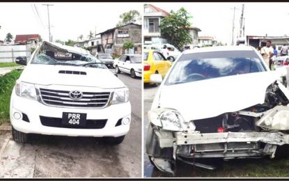 One Injured in Albouystown collision