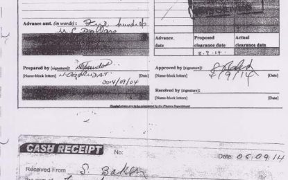 Shaik Baksh collected GWI cash after submitting fake invoices