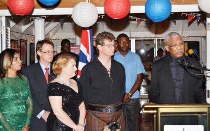 Guyana recommits to stronger UK relations at Queen’s 90th Birthday