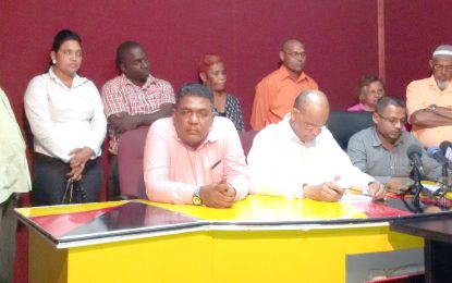 Region#5 RDC row… Development being stalled by APNU+AFC Councillors’ continuous disruptions – Chairman