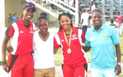 RHTYSC, MS host Regional Female Cricketers…Stefanie Taylor receives Dolphin Award of Excellence