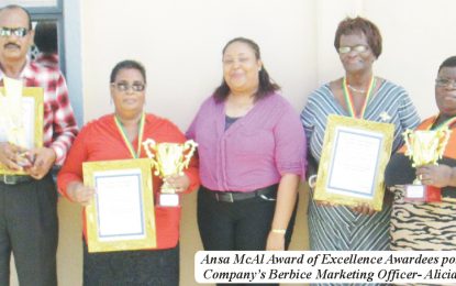 RHTYSC/Ansa McAl Award of Excellence 2016