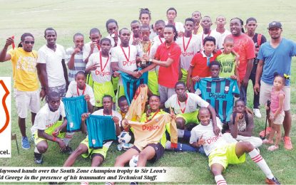 Sir Leon’s Lessons schools Lodge Secondary  in 15-0 blitz to win South Zone title