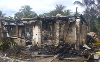 Origin of Parika fire still being investigated