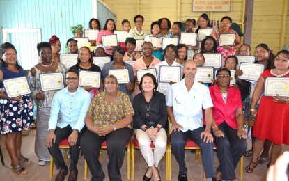 First Lady praises 28 Mahdia-Self Reliance workshop graduates