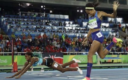 Bahamian Miller wins 400m gold