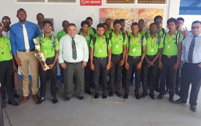Successful Guyana Under-19 cricket team returns home after defence of one-day title