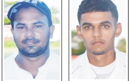 GCB Jaguars three-day league… Narayan half century  boosts East Bank Demerara