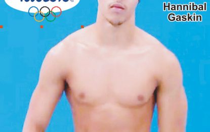 Hannibal Gaskin lowers  PB and sets possible Nation Record in 100m fly in Rio