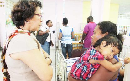 Minister Garrido- Lowe tours GPHC