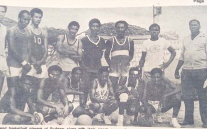 De Arend played a great role in Guyana’s early Basketball development