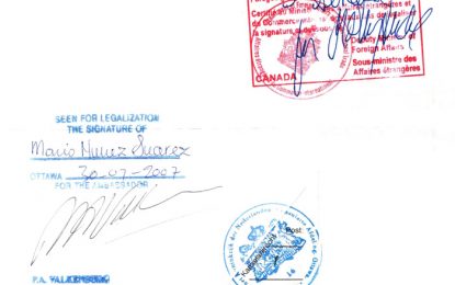 Guyana moves to reduce red tape to legalizing foreign public documents