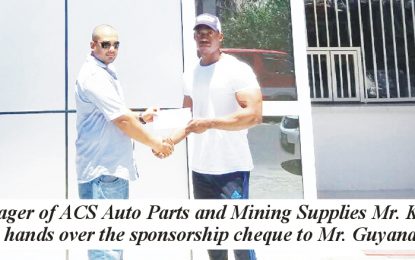 44th annual CACBBFF… ACS Auto Parts & Mining  Supplies on board as  Clarke leaves today