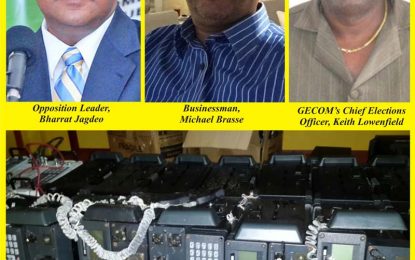 $100M paid for GECOM radios…Opposition demands audit findings be made public