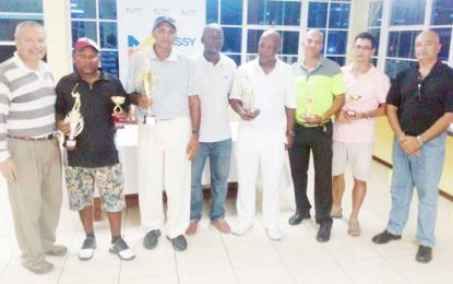 Massy United Insurance 4th Golf Tournament…Fazil Haniff, Imran Khan and Carlos Adams emerge as Champs