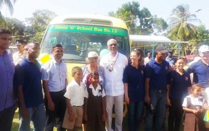 Granger’s school bus programme taken to Tapakuma
