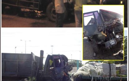 EBD truck accident leaves one dead, another injured