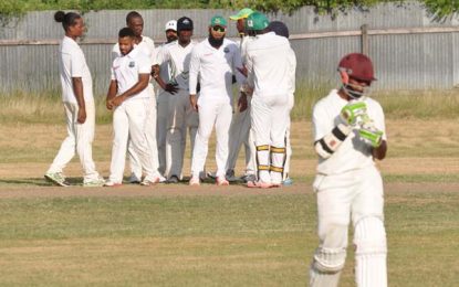 ECD take upper hand as 16 wkts tumble on day one