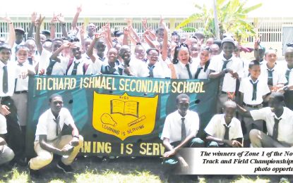 Richard Ishmael, St. John’s College  chalk up Inter-School athletics wins