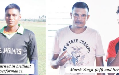 Moses century hands SS Jaguars victory, Maria’s Pleasure overcome Cavaliers