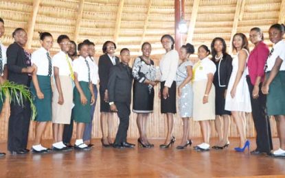 Top Guyanese Law graduate networks with CAPE Law students