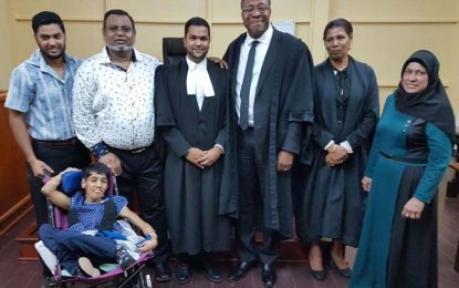 Trinidadian admitted to Guyana Bar