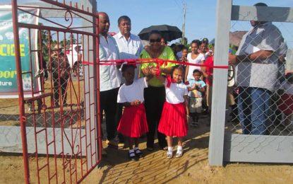 H.D. Hoyte Memorial Family Recreational Park Opens in Berbice