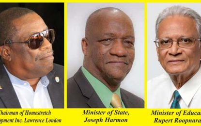 Min. Roopnaraine, London’s shadow company collected ‘donations’ for Durban Park Project