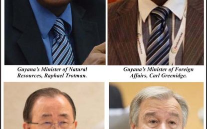Guyana delegation to engage incoming UN Chief over Venezuela border dispute
