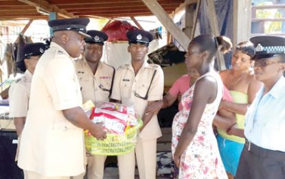 Police assist pensioner who lost home during freak storm